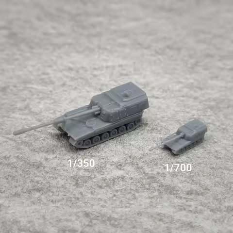 5PCS K9A2 Self-Propelled Resin Model 1/350 Or 1/700 Tank Combat Vehicle Miniature Model TK069