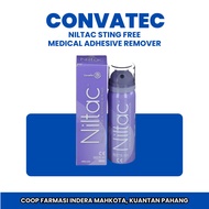 CLEARANCE ITEMS!!! CONVATEC NILTAC STING FREE MEDICAL ADHESIVE REMOVER 50ML[EXP:04/2025]