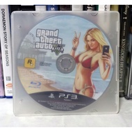 [Exhausted] GTA 5 Game Disc // Grand Theft Auto V PS3