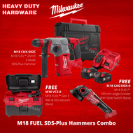 ASL Milwaukee M18 CHX-502 FUEL™ 26mm SDS-Plus Hammer ( Free M18 Angle Grinder &amp; M18 Wet and Dry Vacuum )
