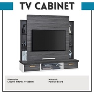 TV Cabinet with Feature Wall Mount TV Cabinet Rack Media Storage