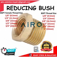[Bush]Brass Fitting Adaptor Connectors Reducing Bush Brass,Bush fitting,air compressor fitting,fitti