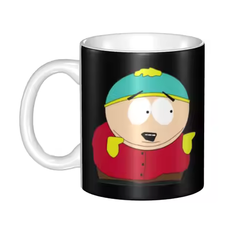 Custom Personalized Cartoon Anime SouthPark Coffee Mugs DIY Eric Cartman Ceramic Tea Milk Cups