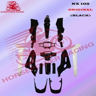 NX 105 (BSH) COVER SET (BLACK) FULL SET HONDA