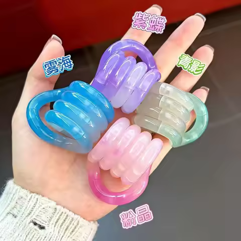 Tangle Fidget Party Favors Gifts Tangle Fidget Gifts Ornament Unlockable Twisting Rope Squishy Toys 