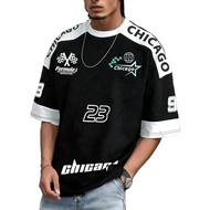 Big size t-shirts for men and women chicago 23 jumbo t-shirts S M L XL 2XL 3XL 4XL 5XL 6XL 7XL