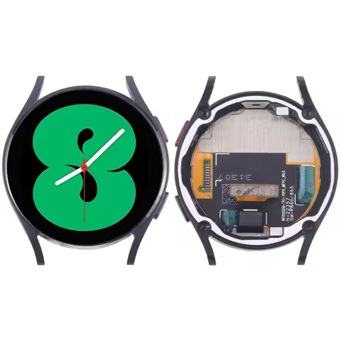 LCD Screen Digitizer Full Assembly with Frame for Samsung Galaxy Watch4 40mm SM-R860/R865