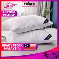 [READY STOCK] HILTON PILLOW BANTAL HILTON TEBAL BED SLEEPING PILLOW FIVE STAR HOTEL PREMIUM QUALITY 