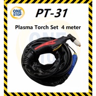 Plasma cutter torch set 4 meter / Pt 31 / pt-31 / LGK40 plasma cutting cable / spare part andeli sta