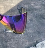 ACES R1 Helmet Visor Smoke / Rainbow Cermin Visor Motorcycle (VISOR ONLY) VISOR SHJ
