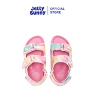 JELLY BUNNY MINI SPORTY MINI HEART FLATS SANDALS KIDS B23SKSI011 RED EOS23