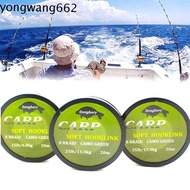 JERON Fishing Line 20m Carp Fishing For Carp Leader 15LB/25LB/35LB 8 Strand Uncoated Braided Thread 