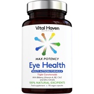 [Vital Haven] Eye Health - Complex Action Formula - Meso Zeaxanthin + Lutein + Zeaxanthin with Bilbe