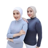Premium Long Sleeve Spandex Shirt Cuff || Basic Muslim Inner cuff in various colors Inner Baju Lenga