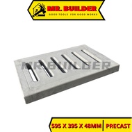 MR BUILDER LK 13 Precast Concrete Slab Drain Cover 5 Hole Y12BS Penutup Longkang Papan Konkrit