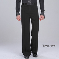 ผู้ชาย Latin Dance เครื่องแต่งกาย Cha Practice Dance เครื่องแต่งกาย Modern Ballroom Dance แขนยาวผู้ช