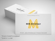 Name Card / Name Card / Business Card / Thank You Card / RSVP Card / Wedding Card