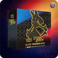 [ POKEMON TCG ] CROWN ZENITH ELITE TRAINER BOX ETB COLLECTORS CARD DECK ORIGINAL ETB EX VSTAR