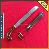 GOLOK TARISI JASINGA CHENGLIEM FULL KAYU KIARENG