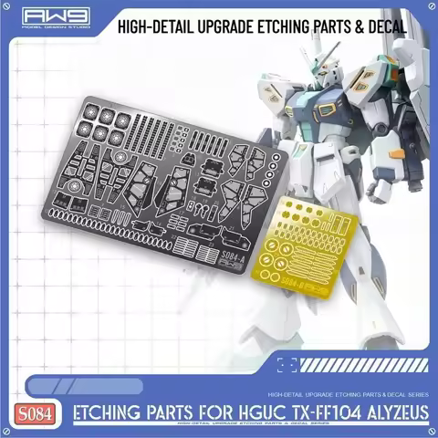 Madworks S84 Photo Etch Detail Up Parts for HGUC 1/144 TX-FF104 Alyzeus Mass Production Nu Model Bui