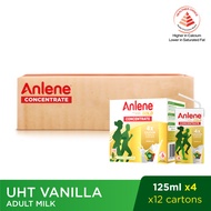 [Carton of 12] ANLENE Gold UHT Concentrate - Vanilla Flavour (4 x 125ML)