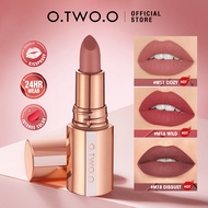 O.TWO.O Gincu Matte Kissproof Lipstick 24J Tahan 11 Warna