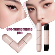 I Angel Double-ended Rotating Stamp Eyeliner Sweat-proof Eye Liner Waterproof Eye Liner Pencil