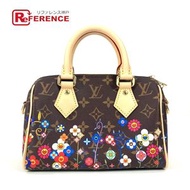 LOUIS VUITTONRFIC Monogram LV x TM Takashi Murakami Speedy Bandouliere 20 手提包