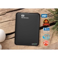 WD Elements Portable External Hard Drive 2TB (WDBU6Y0020BBK-EESN)