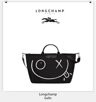 [LONGCHAMP Gallic] longchamp official store bag L1624 graffiti large capacity travel  Duffel &amp; Weekender Bags Tote Bags