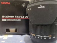 Sigma 18-200mm F3.5-6.3 DC OS HSM for Nikon