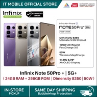 Infinix NOTE 50 Pro+ 5G Smartphone 12GB + 256GB ROM Dimensity 8350 Ultimate 4nm 100x Zoom 50MP OIS