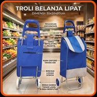 Gocery Cart Luggage Handcraft Folding Shopping Trolley 35x28x97cm ST911