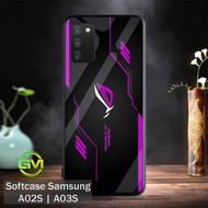 HP [GM42] Softcase Glossy Samsung A02S | A03S Protective Mica Case Green Market Rog Silicone Rubber 