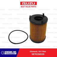 Isuzu Oil Filter for Dmax / Mux 2018- 2021 RZ4E  Euro4 (5-87615053-0) (Best Value Parts)