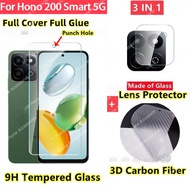 Honor 200 400 Smart Honor X7C X7D Tempered Glass Screen Protector Camera Lens Protector Full Cover S