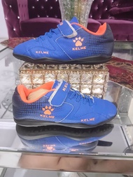 KELME Sepatu futsal anak SULTAN Internasional untuk Sprint /lari/Prelove Second Branded Size 33/21.