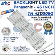 BACKLIGHT TV LED PANASONIC 43 INCH TH-43D305G TH43D305G 43D305G 43D305 LAMPU BL 43 IN