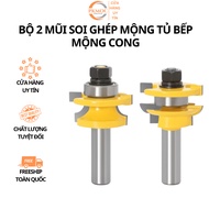 SET OF 2 CURVED KITCHEN CABINET JOINTS