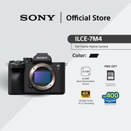 Sony Alpha 7 IV Full-Frame Hybrid Camera | ILCE-7M4 | ILCE-7M4K | Free Gift [SF-E128A SD Card + NP-F