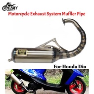 28mm Exhaust Pipe Muffler For Honda Dio 50 AF17 AF18 AF27 AF28 50-90cc Motor Aksesori