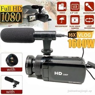 【】HD 1080P 16x Zoom Digital Video Camera for Professional 4k 60fps Camera Camcorder Recording Photo 