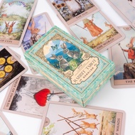 English Cat rabbit deck Watercolor rabbit tarot the rabbit tarot deck the rabbit tarot deck A0722082