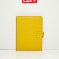 Flashee A5 Yellow Binder Contains 20 Holes for 20 Rings Plain Yellow Binder Exclusive Binder