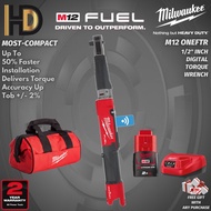 Milwaukee M12 ONEFTR12 FUEL 1/2" Digital Torque Wrench 203NM / Brushless Motor / Cordless Torque Wrench