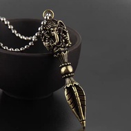 Kalung Liontin Vajra Ganesha Kuningan Pria Wanita