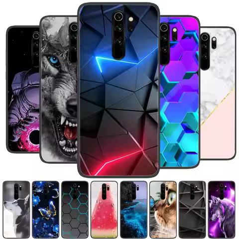 For Xiaomi Redmi Note 8 Pro Case Silicon Back Cover Phone Case for Redmi Note8 Pro 8Pro Cases Redmi 