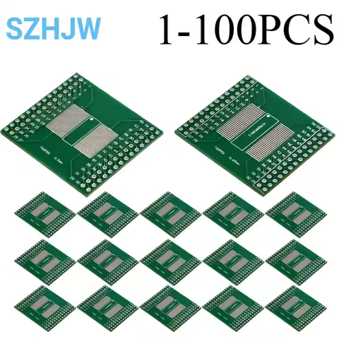 TSOP56 to DIP56 Adapter Board 0.5/0.65mm Pitch for AM29 Flash IC FR-4 PCB
