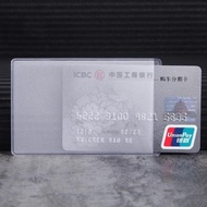 Waterproof Card Holder Plastic Card ID Holders Case Protect Credit Cards Card Protector Cardholder