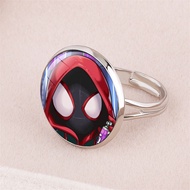 Ring Spider-man Superhero Anime Ring Party Boy Handcraft Accessories Ring